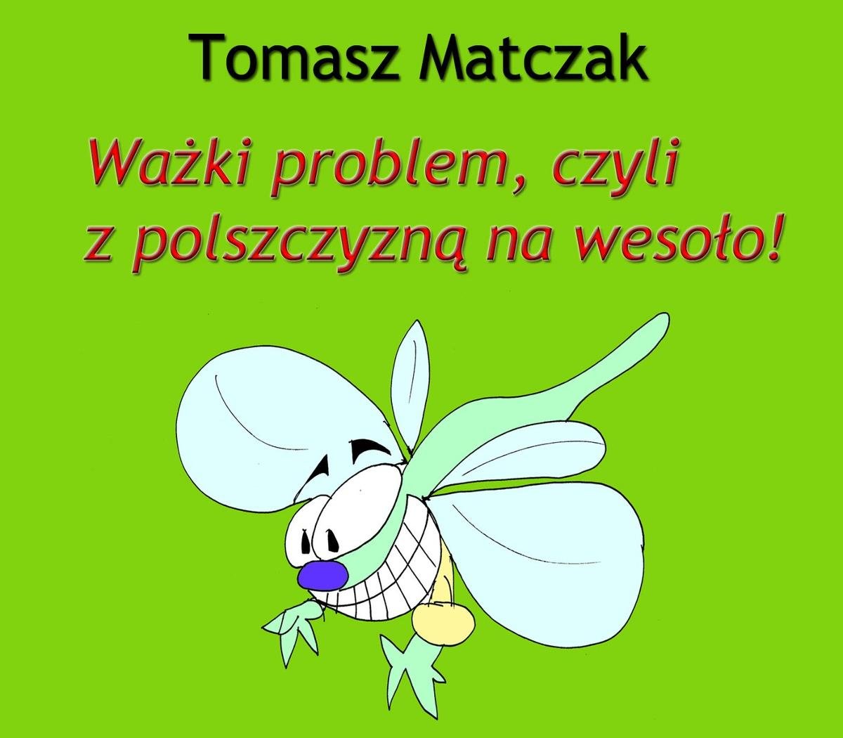 Ważki problem, czyli z polszczyzną na wesoło - ebook PDF okładka