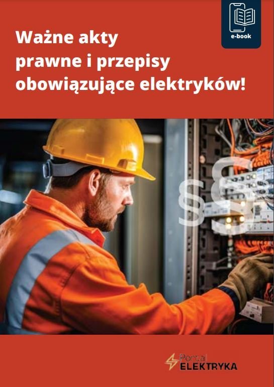 Ważne akty prawne i przepisy obowiązujące elektryków okładka