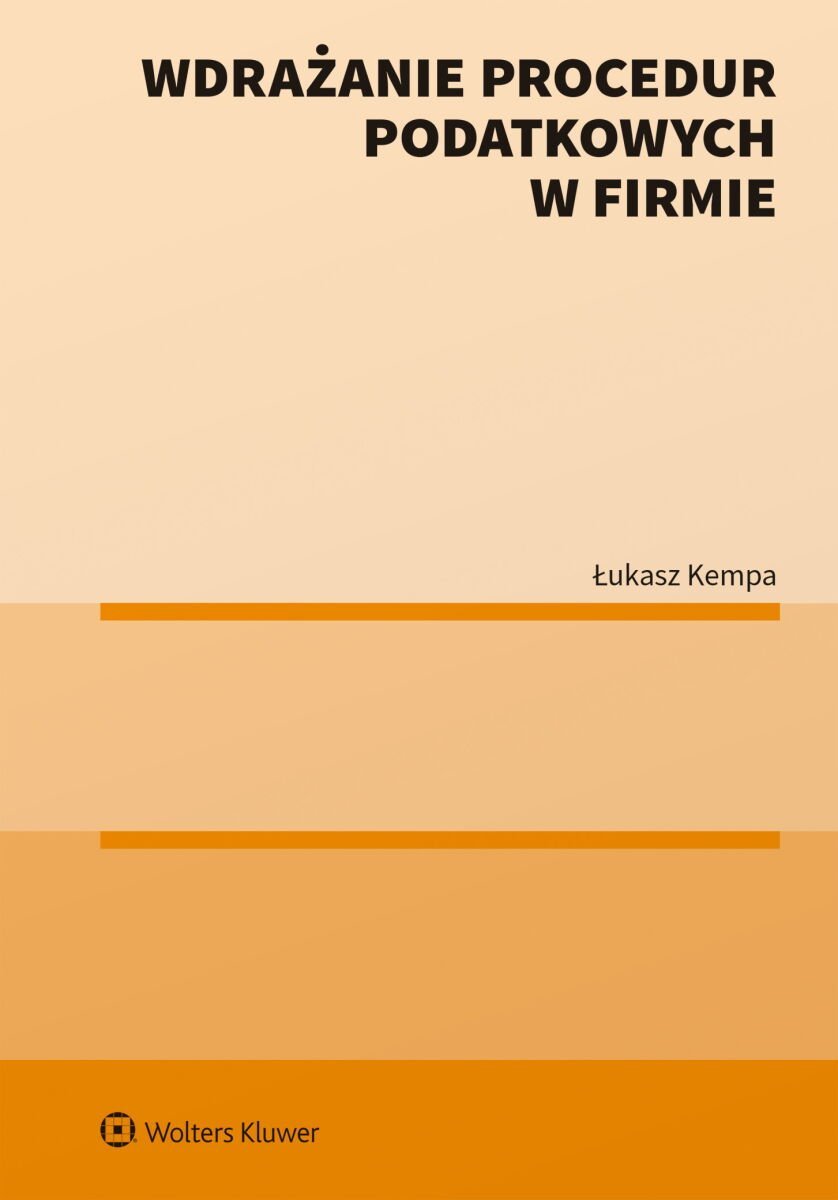 Wdrażanie procedur podatkowych w firmie okładka