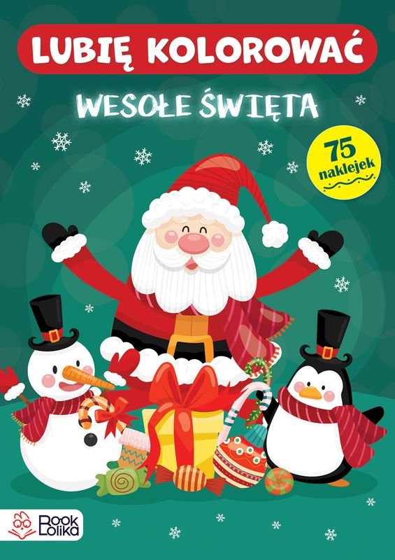 Wesołe święta. Lubię kolorować cover