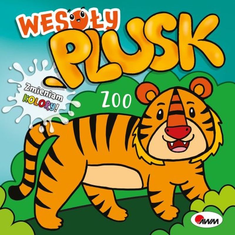 Wesoły plusk. ZOO okładka