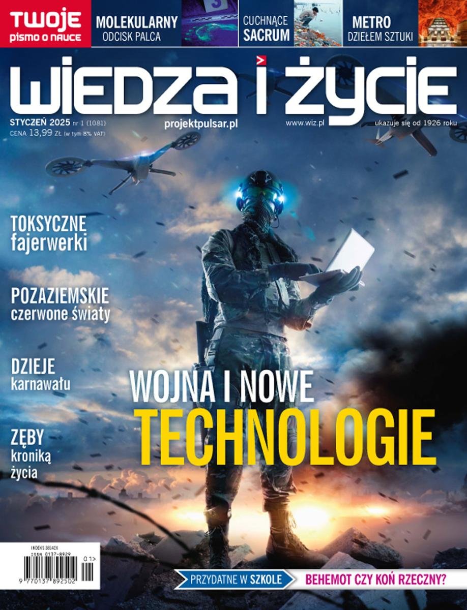 Wiedza i Życie nr 1 /2025 okładka