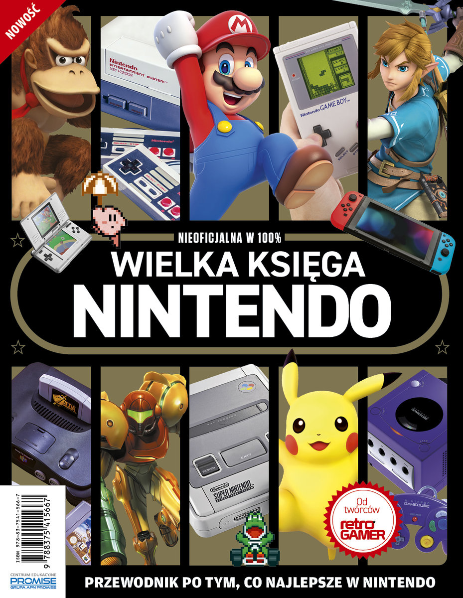 Wielka księga Nintendo okładka