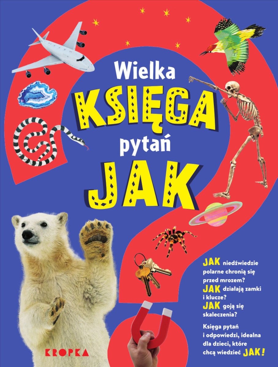 Wielka księga pytań Jak okładka