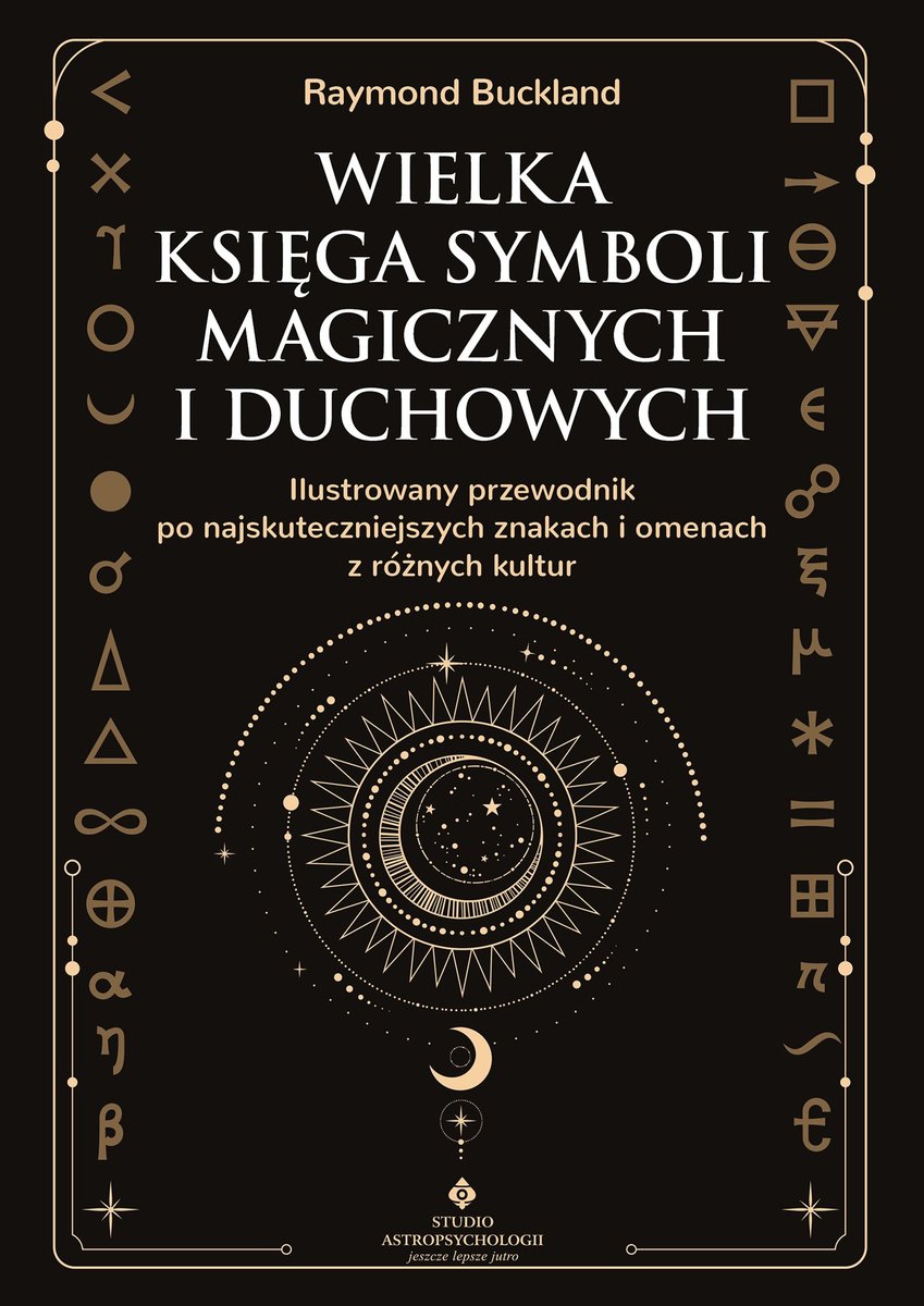 Wielka księga symboli magicznych i duchowych okładka