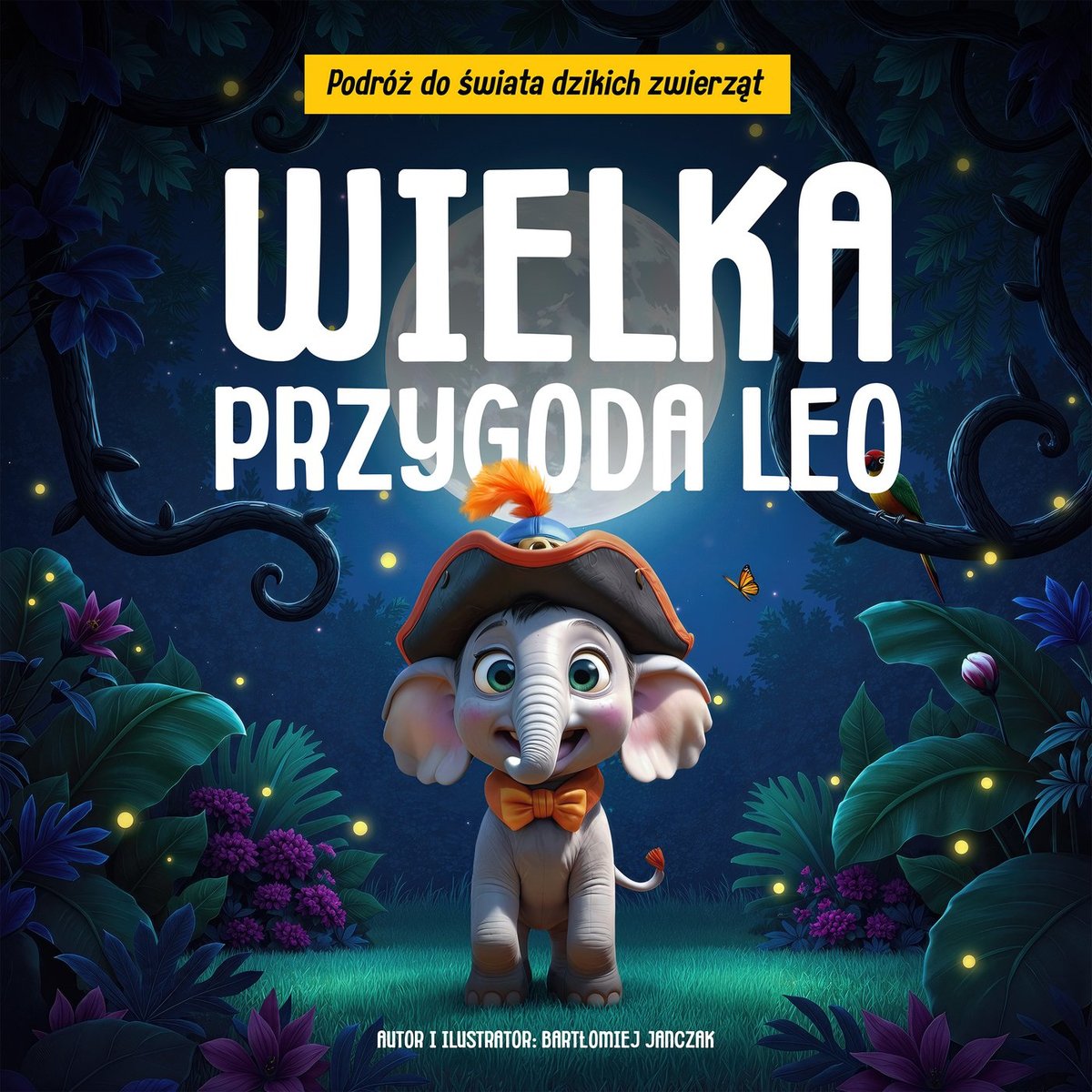 Wielka przygoda Leo. Podróż do świata dzikich zwierząt okładka