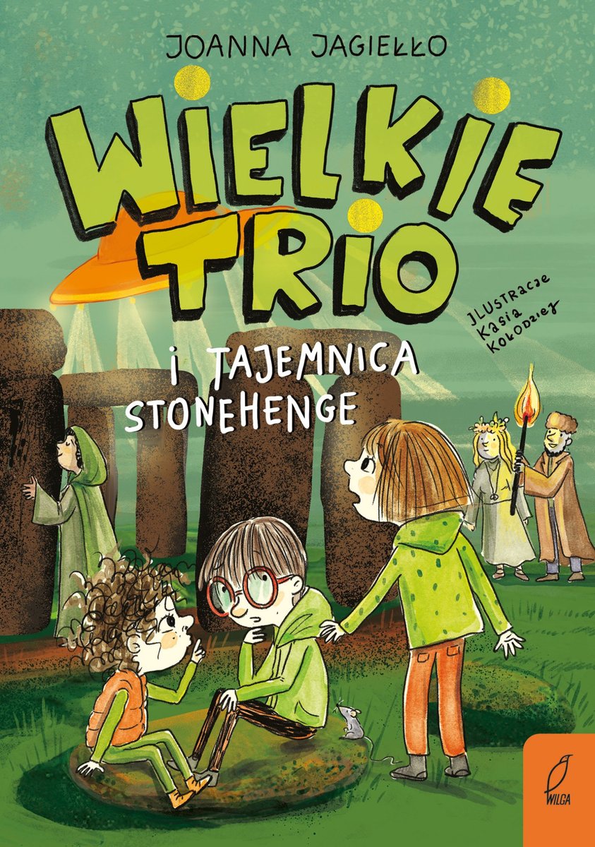 Wielkie Trio i tajemnica Stonehenge okładka