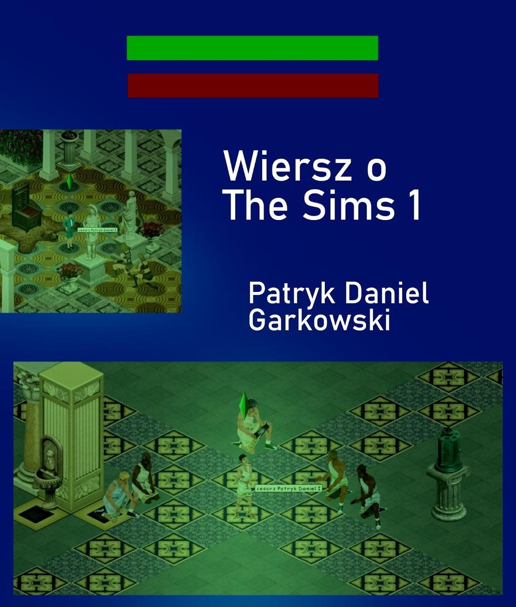 Wiersz o The Sims 1 okładka