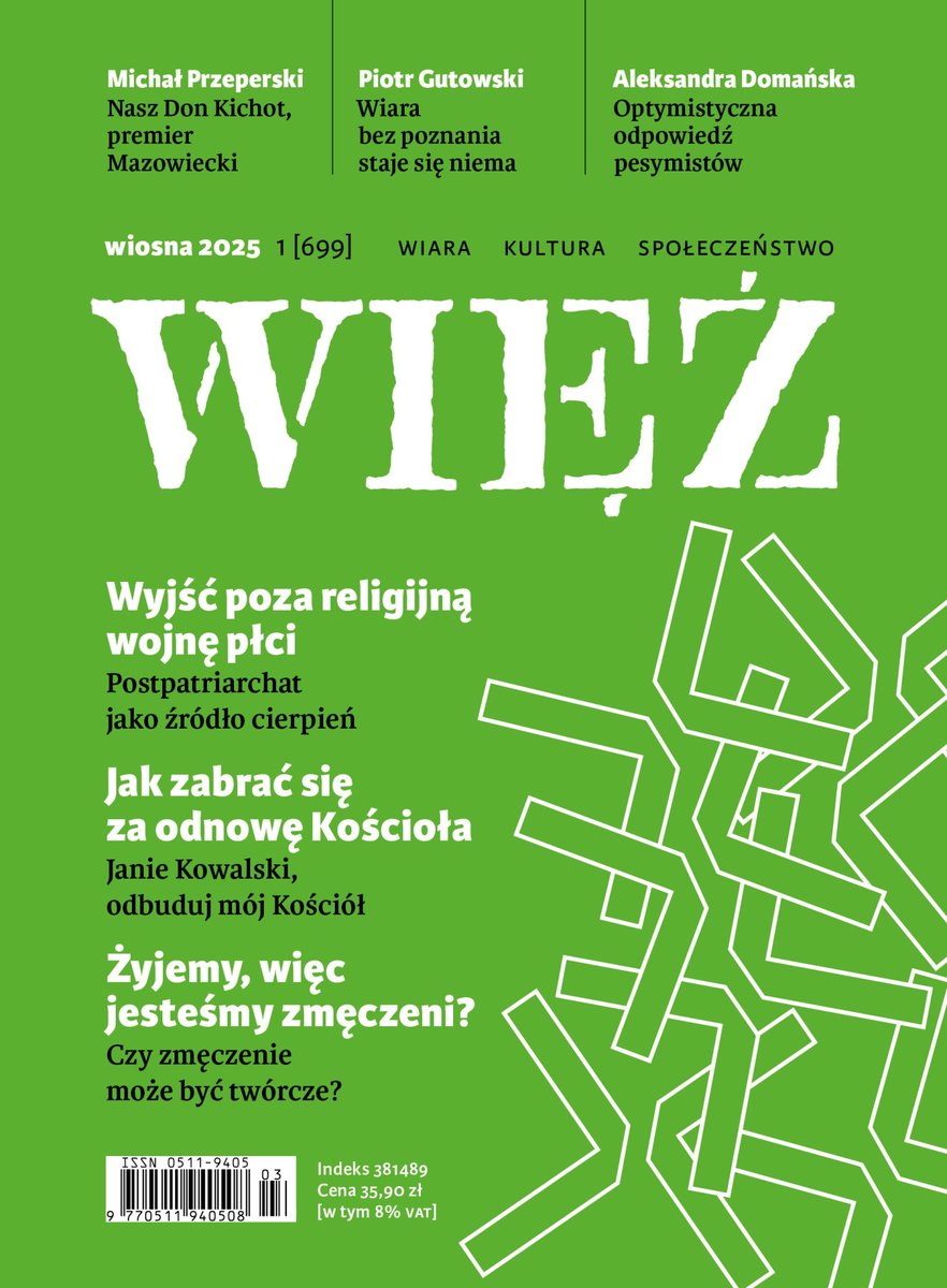 Więź 1/2025 okładka
