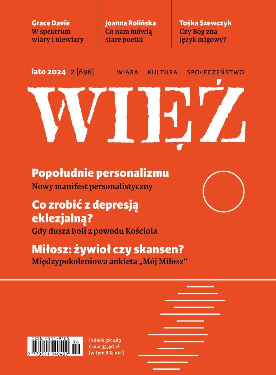 Więź 2/2024 - ebook mobi okładka