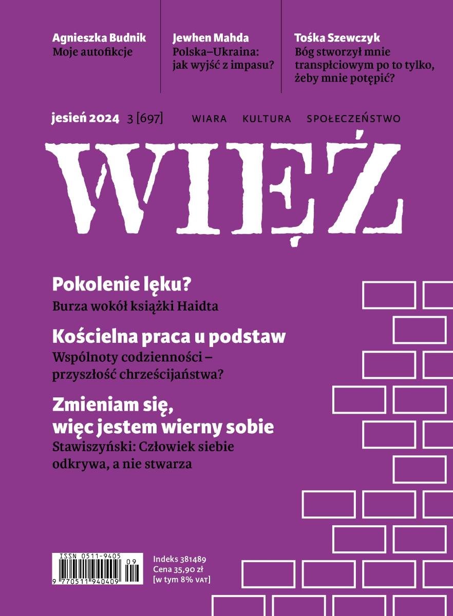 Więź 3/2024 - ebook EPUB okładka