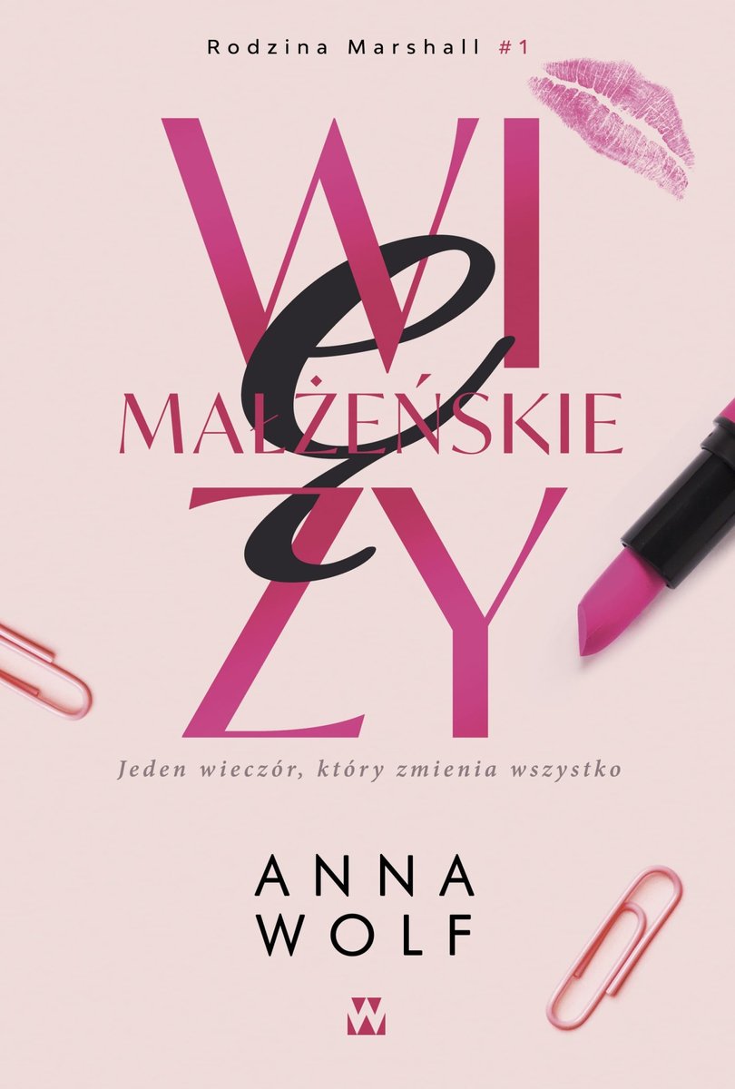 Więzy małżeńskie. Rodzina Marshall. Tom 1 okładka