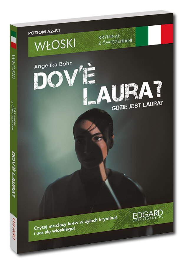 Włoski. Kryminał z ćwiczeniami. Dov’è Laura? Gdzie jest Laura? okładka