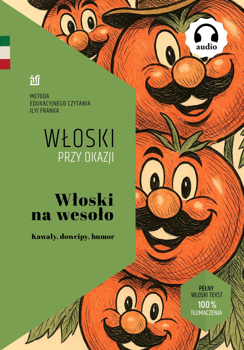 Włoski na wesoło. Kawały, dowcipy, humor okładka