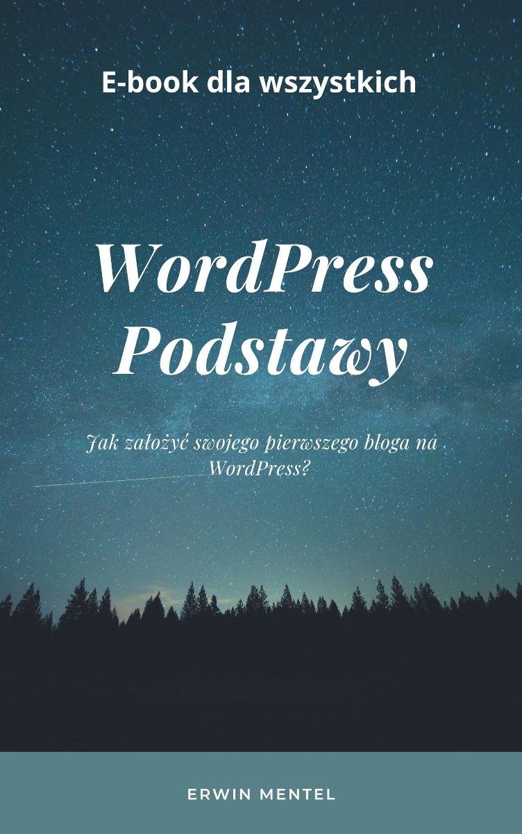 WordPress podstawy. Jak założyć swojego pierwszego bloga naWordPress? okładka