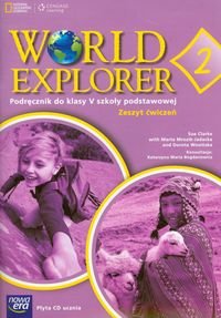 World Explorer 2. Zeszyt ćwiczeń. Szkoła podstawowa + CD okładka