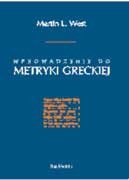 Wprowadzenie do metryki greckiej okładka