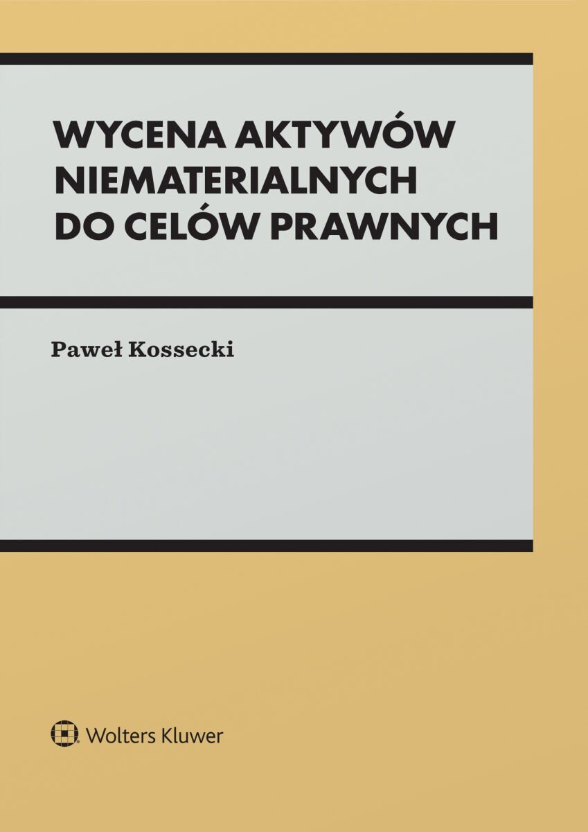 Wycena aktywów niematerialnych do celów prawnych okładka