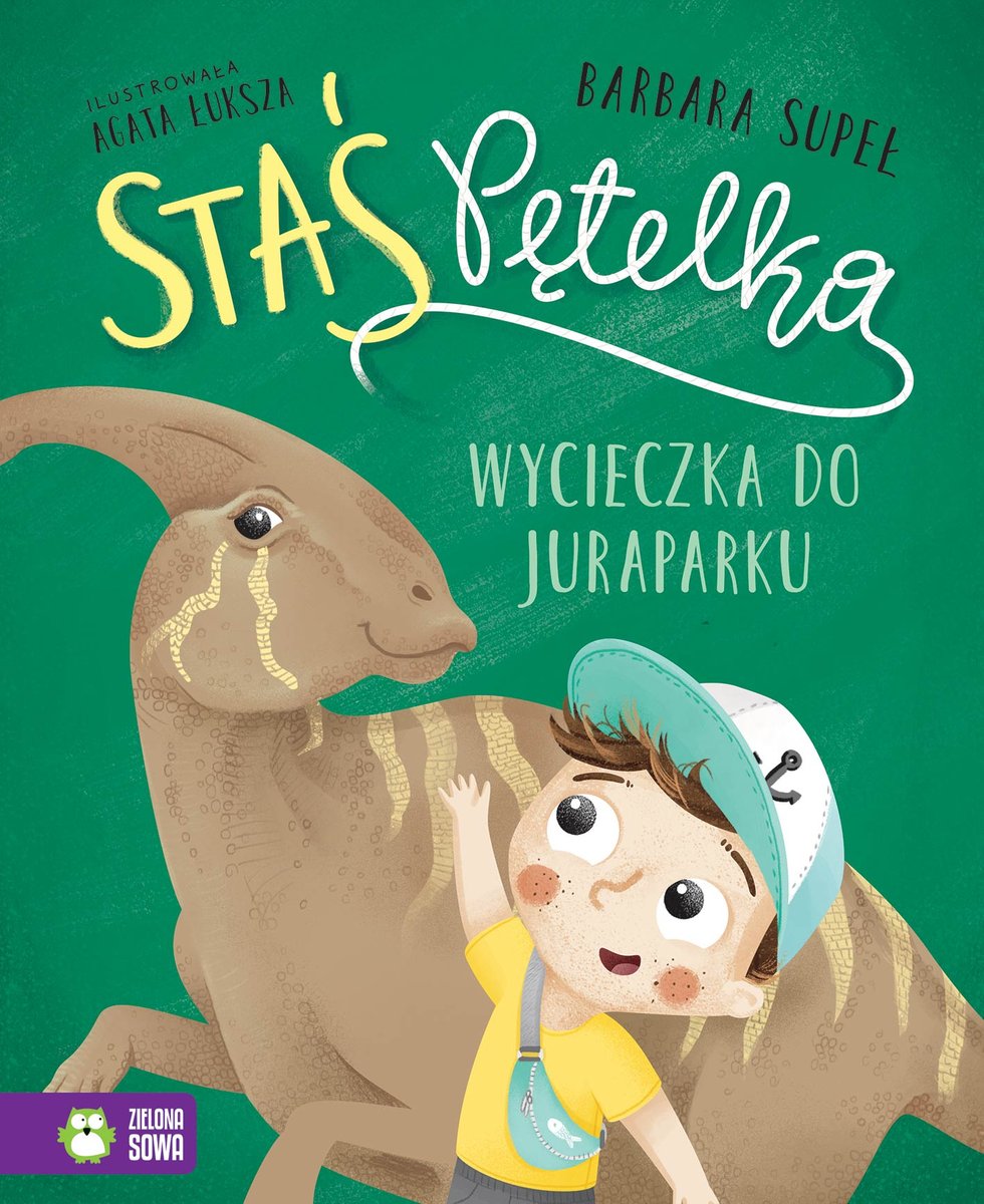 Wycieczka do juraparku. Staś Pętelka okładka