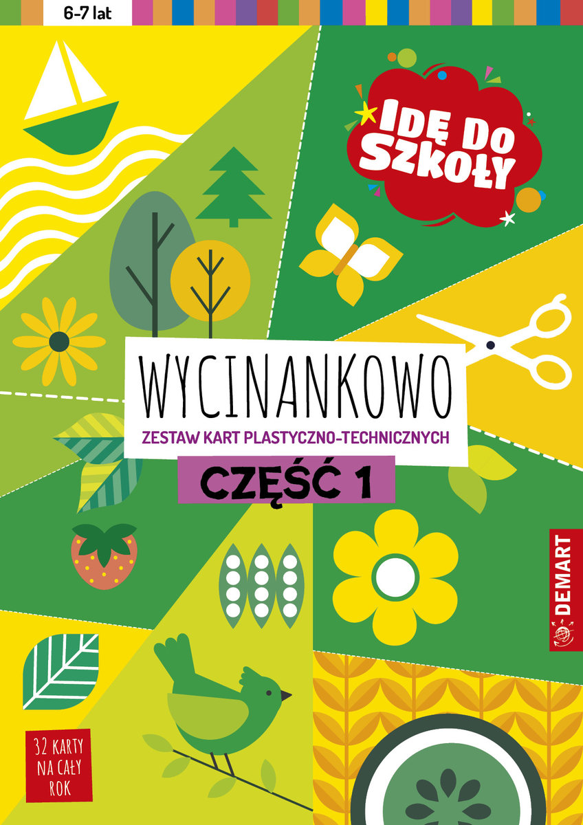 Wycinankowo. Idę do szkoły. Część 1 okładka