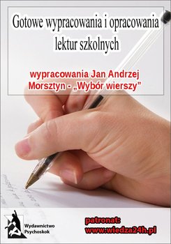 Wypracowania Jan Andrzej Morsztyn - wybór wierszy okładka