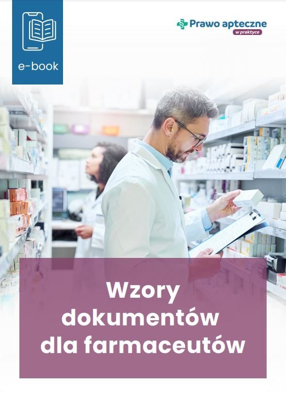 Wzory dokumentów dla farmaceutów okładka