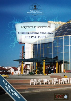 XXXIII Olimpiada Szachowa - Elista 1998 okładka