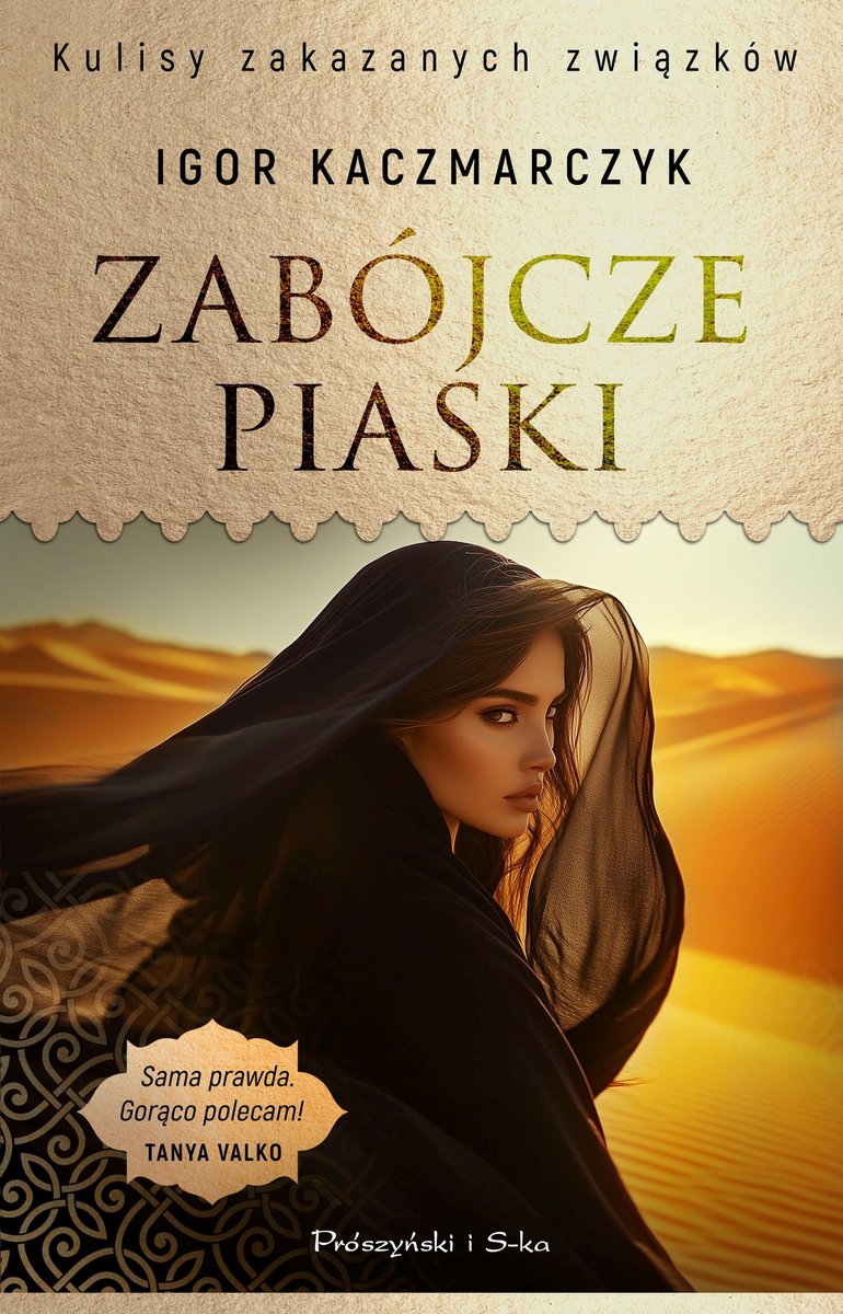 Zabójcze piaski okładka