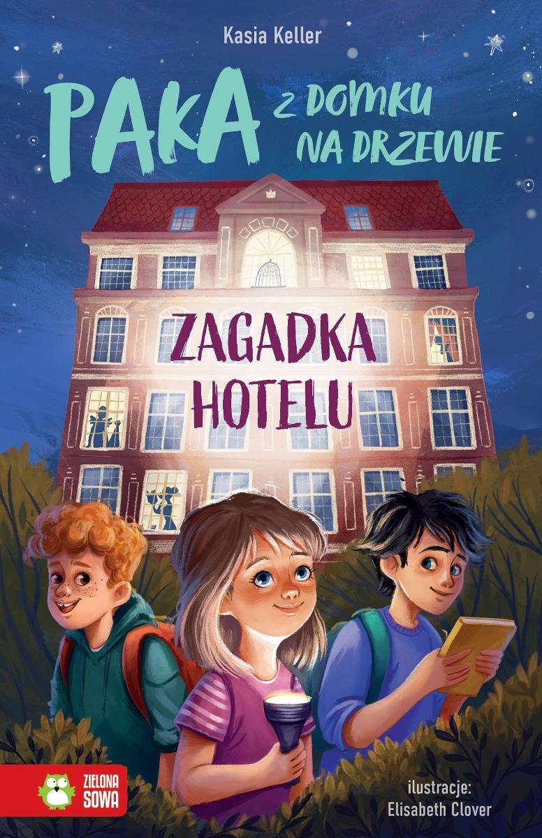 Zagadka hotelu. Paka z domku na drzewie. Tom 1 - ebook epub okładka