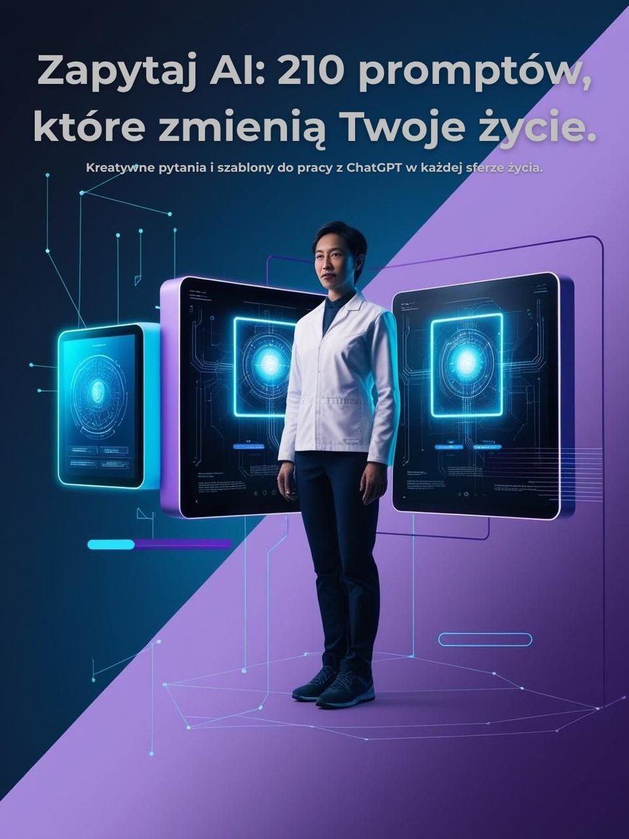 Zapytaj AI: 210 promptów, które zmienią Twoje życie cover