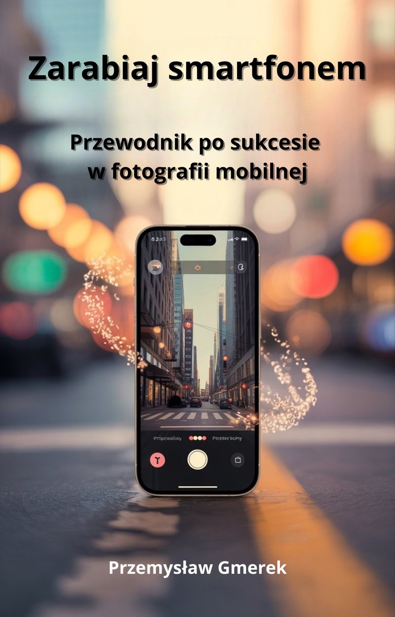 Zarabiaj smartfonem: Przewodnik po sukcesie  w fotografii mobilnej okładka