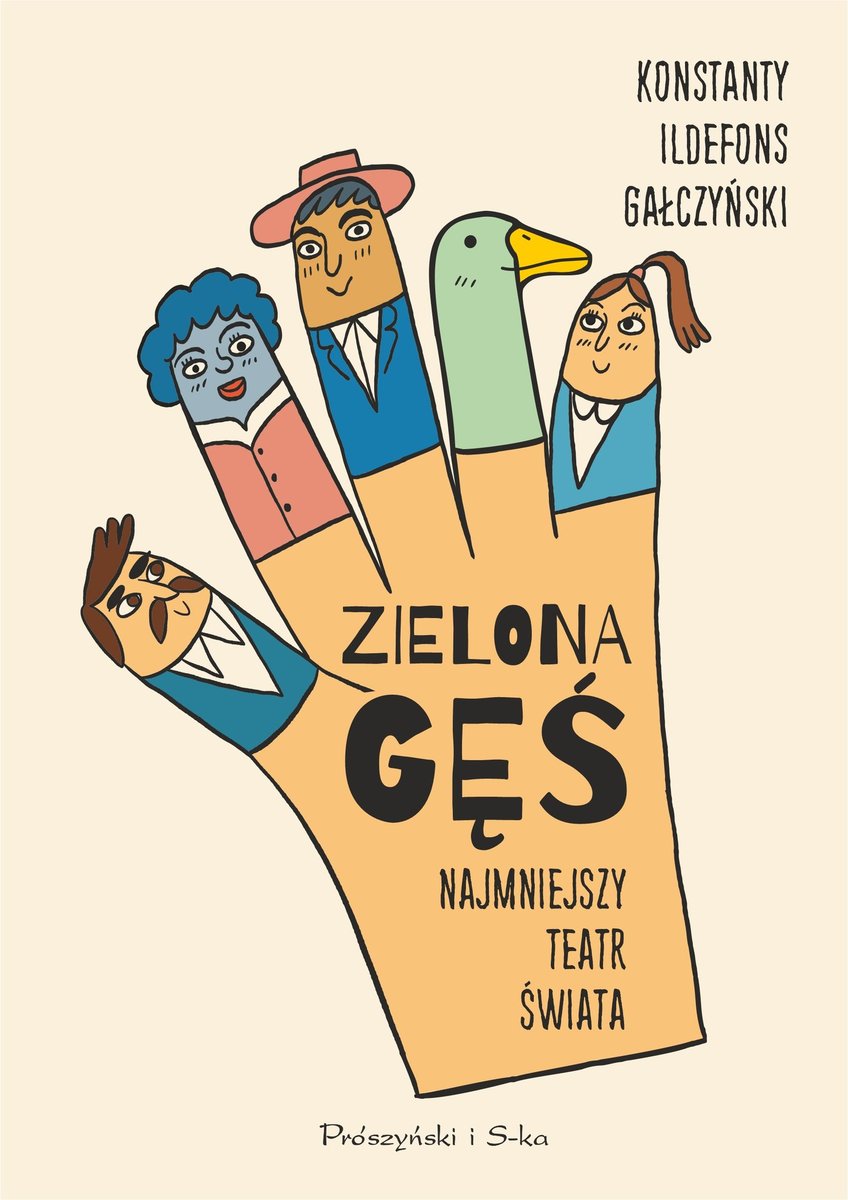 Zielona Gęś. Najmniejszy teatr świata - ebook EPUB okładka