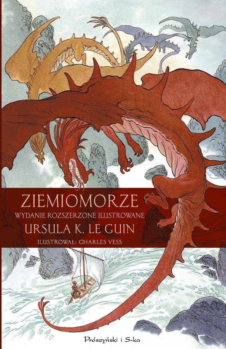 Ziemiomorze. Wydanie rozszerzone ilustrowane okładka