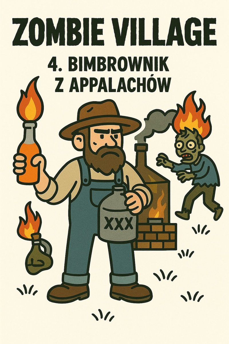 Zombie Village: 4. Bimbrownik z Appalachów okładka