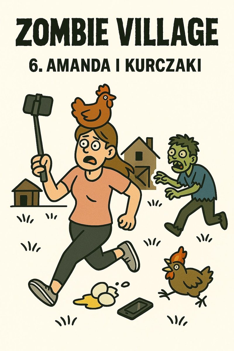Zombie Village: 6. Amanda i Kurczaki okładka