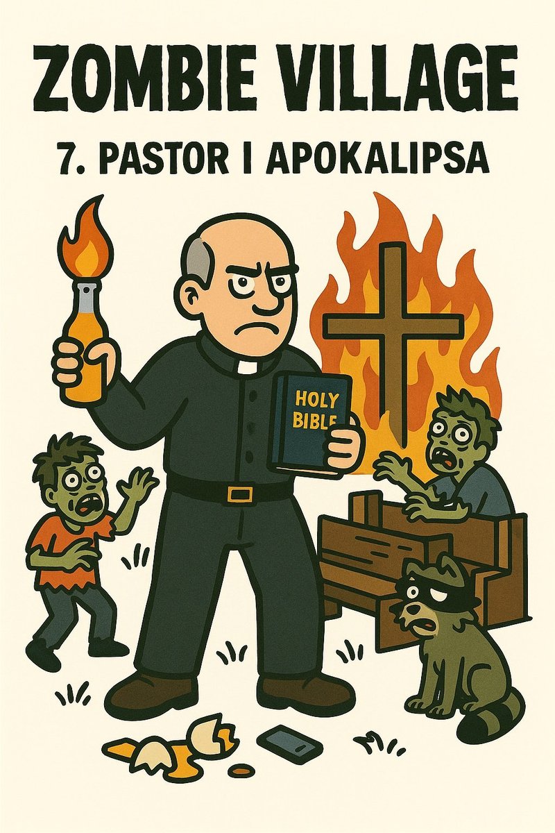 Zombie Village: 7. Pastor i Apokalipsa okładka