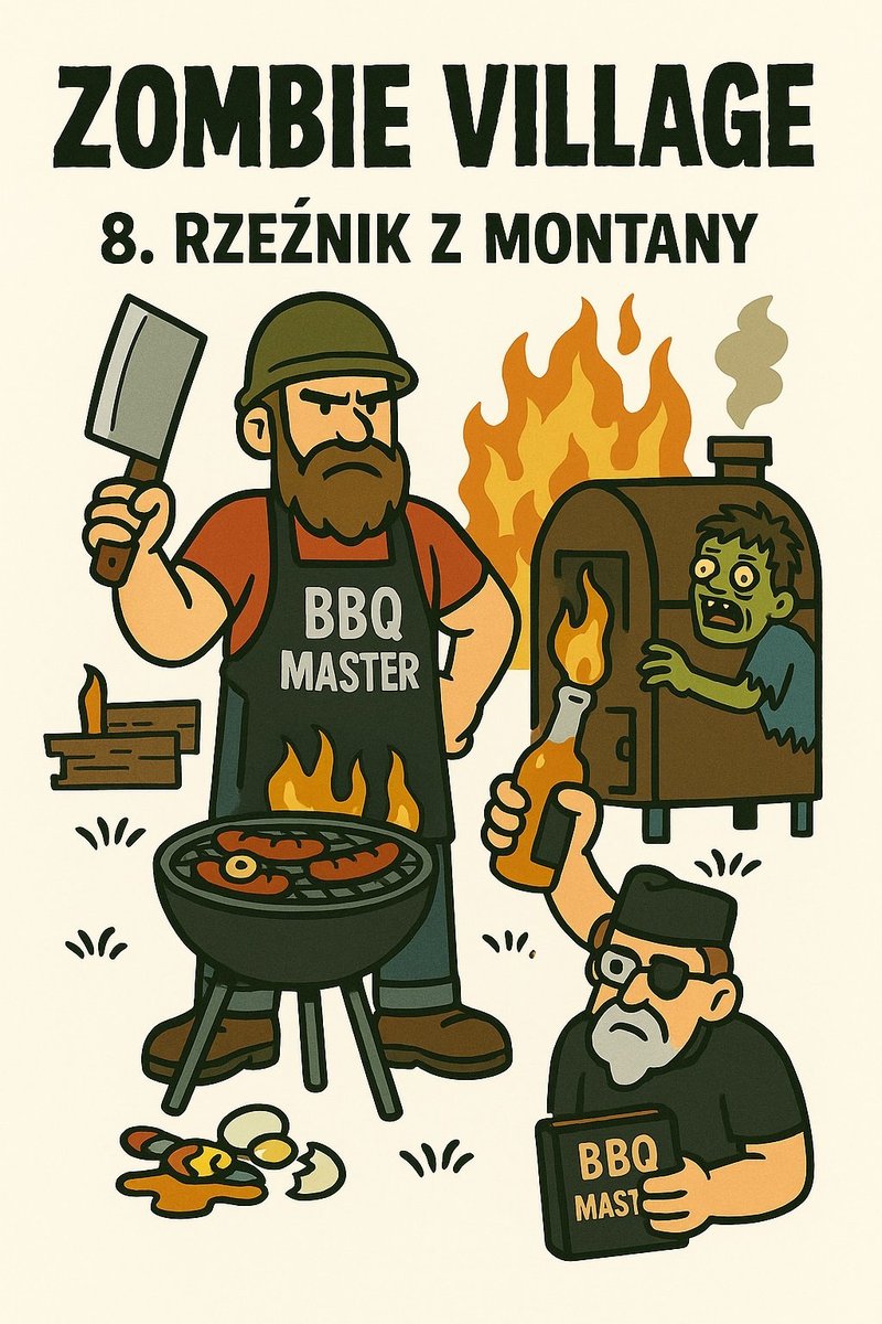 Zombie Village: 8. Rzeźnik z Montany okładka