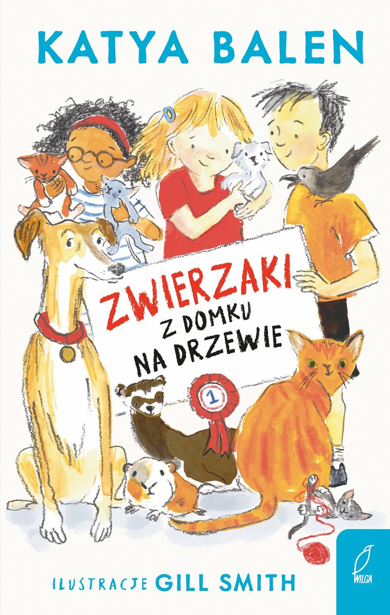 Zwierzaki z domku na drzewie. Tom 1 okładka
