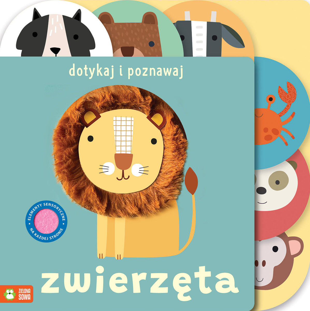 Zwierzęta. Dotykaj i poznawaj okładka