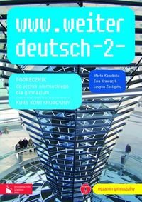 www.weiter deutsch 2. Podręcznik dla gimnazjum + CD okładka